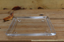 Load image into Gallery viewer, Square Clear Glass Candle Plate