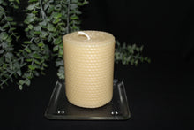 Load image into Gallery viewer, Small Beeswax Pillar Candle
