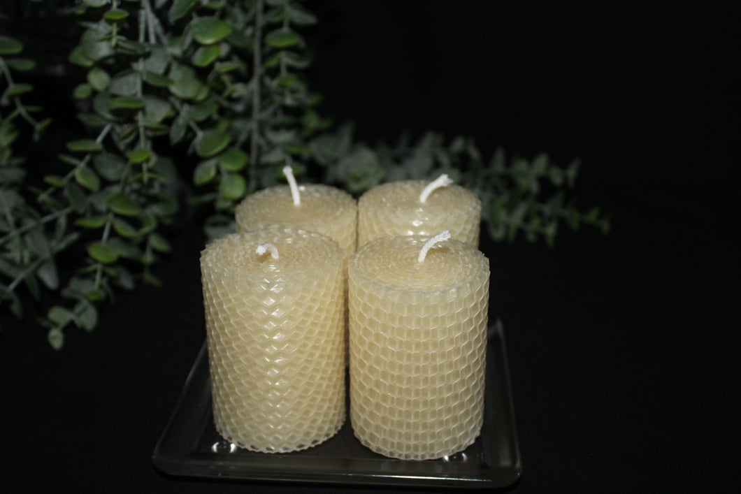 Beeswax Votive Candle Set