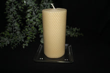 Load image into Gallery viewer, Large Beeswax Pillar Candle
